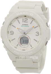 Casio Baby-G Biały/Żywica z tworzywa sztucznego Ø42 mm BGA-260-7AER