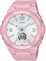 Casio Baby-G Biały/Żywica z tworzywa sztucznego Ø42 mm BGA-260SC-4AER