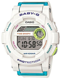 Casio Baby-G Ekran LCD/Żywica z tworzywa sztucznego Ø44 mm BGD-180FB-7ER