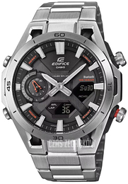Casio Edifice  Czarny/Stal Ø45.8 mm ECB-2300D-1AEF
