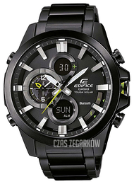 Casio Edifice Czarny/Stal Ø45 mm ECB-500DC-1AER