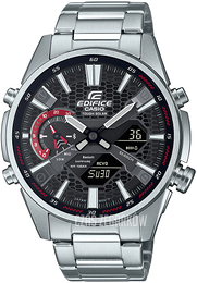 Casio Edifice Czarny/Stal Ø46 mm ECB-S100D-1AEF