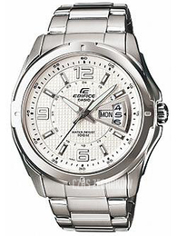 Casio Edifice Kremowy/Stal Ø44.8 mm EF-129D-7A