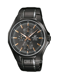 Casio Edifice Czarny/Stal Ø43.5 mm EF-339BK-1A9VEF