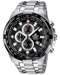 Casio Edifice Czarny/Stal Ø48.5 mm EF-539 D-1