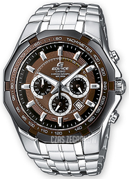 Casio Edifice Brązowy/Stal Ø45 mm EF-540D-5AVEF