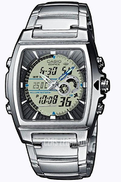 Casio Edifice Czarny/Stal 43.9x38.3 mm EFA-120D-7AVEF