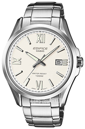 Casio Edifice Biały/Stal Ø48 mm EFB-101D-7AVER