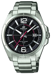 Casio Edifice Czarny/Stal Ø43.3 mm EFR-101D-1A1VUEF