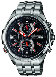 Casio Edifice Czarny/Stal Ø48.1 mm EFR-536D-1A4VEF