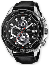 Casio Edifice Srebrny/Skóra Ø49 mm EFR-539L-1AVUEF