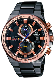 Casio Edifice Czarny/Stal Ø42 mm EFR-542RBM-1AER