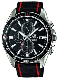 Casio Edifice Czarny/Tkanina Ø45 mm EFR-546C-1AVUEF