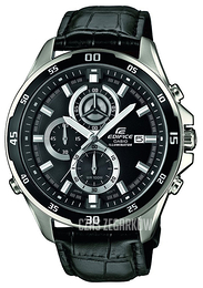Casio Edifice Czarny/Skóra Ø46 mm EFR-547L-1AVUEF