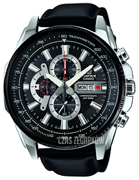 Casio Edifice Czarny/Skóra Ø50 mm EFR-549L-1AVUEF