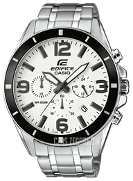 Casio Edifice Biały/Stal Ø47 mm EFR-553D-7BVUEF