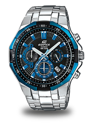 Casio Edifice Czarny/Stal Ø47.1 mm EFR-554D-1A2VUEF