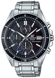 Casio Edifice Czarny/Stal Ø46 mm EFS-S510D-1AVUEF