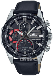 Casio Edifice Czarny/Skóra Ø45.5 mm EFS-S620BL-1AVUEF
