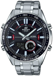Casio Edifice Czarny/Stal Ø46.6 mm EFV-C100D-1AVEF