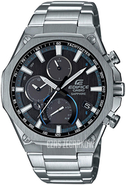 Casio Edifice Czarny/Stal Ø44.6 mm EQB-1100D-1AER