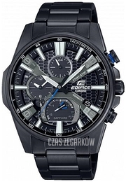 Casio Edifice Czarny/Stal Ø45.2 mm EQB-1200DC-1AER