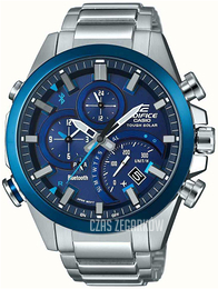 Casio Edifice Niebieski/Stal Ø48.1 mm EQB-501DB-2AER
