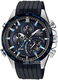 Casio Edifice Czarny/Guma Ø48 mm EQB-501XBR-1AER