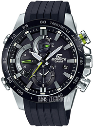 Casio Edifice Czarny/Guma Ø49 mm EQB-800BR-1AER