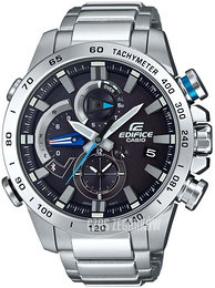 Casio Edifice Czarny/Stal Ø49.2 mm EQB-800D-1AER
