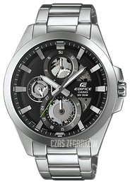 Casio Edifice Czarny/Stal Ø45.1 mm ESK-300D-1AVUEF
