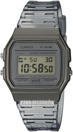 Casio Casio Collection Ekran LCD/Żywica z tworzywa sztucznego F-91WS-8EF