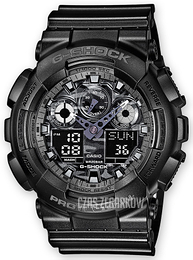 Casio G-Shock Wielokolorowy/Żywica z tworzywa sztucznego Ø51 mm GA-100CF-1AER