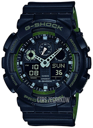 Casio G-Shock Czarny/Żywica z tworzywa sztucznego Ø51 mm GA-100L-1AER