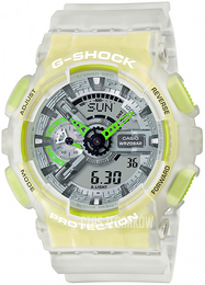 Casio G-Shock Biały/Żywica z tworzywa sztucznego Ø51 mm GA-110LS-7AER