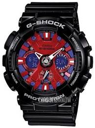 Casio G-Shock Ekran LCD/Żywica z tworzywa sztucznego Ø51.2 mm GA-120B-1AER