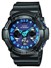 Casio G-Shock Ekran LCD/Żywica z tworzywa sztucznego Ø52.5 mm GA-200SH-2AER