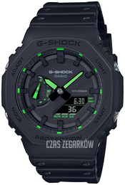Casio G-Shock Czarny/Żywica z tworzywa sztucznego Ø45.4 mm GA-2100-1A3ER