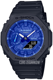 Casio G-Shock Niebieski/Żywica z tworzywa sztucznego Ø45.4 mm GA-2100BP-1AER