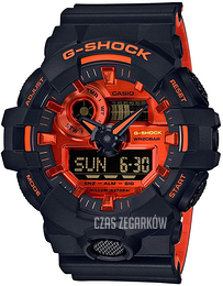 Casio G-Shock Ekran LCD/Żywica z tworzywa sztucznego Ø53.4 mm GA-700BR-1AER