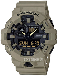 Casio G-Shock Czarny/Żywica z tworzywa sztucznego Ø53.4 mm GA-700UC-5AER