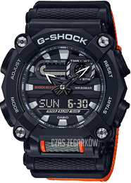 Casio Ekran LCD/Skóra Ø49.5 mm GA-900C-1A4ER