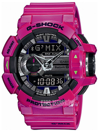Casio G-Shock Czarny/Żywica z tworzywa sztucznego Ø51.9 mm GBA-400-4CER