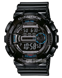 Casio G-Shock Czarny/Żywica z tworzywa sztucznego Ø51.2 mm GD-110-1ER