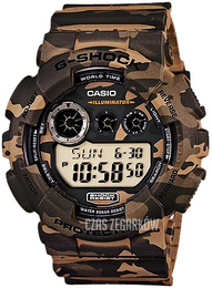 Casio Ekran LCD/Żywica z tworzywa sztucznego Ø51 mm GD-120CM-5DR