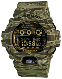 Casio G-Shock Ekran LCD/Żywica z tworzywa sztucznego Ø54 mm GD-X6900CM-5ER