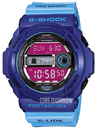 Casio G-Shock Ekran LCD/Żywica z tworzywa sztucznego Ø51.2 mm GLX-150-2ER