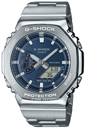 Casio G-shock Niebieski/Stal Ø44.4 mm GM-2110D-2BER