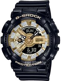 Casio G-Shock Czarny/Żywica z tworzywa sztucznego Ø46 mm GMA-S110GB-1AER
