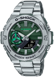 Casio G-Shock Zielony/Stal Ø48.9 mm GST-B500AD-3AER